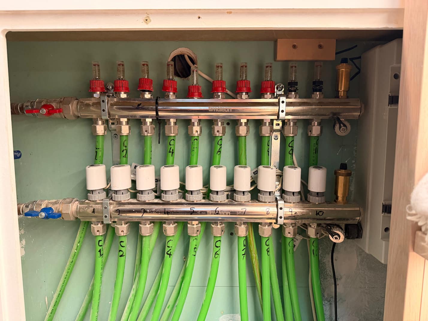 Underfloor heating 